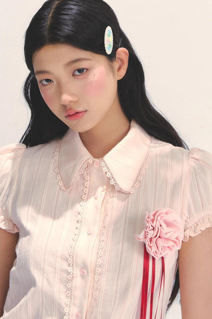 Handmade Flower Brooch