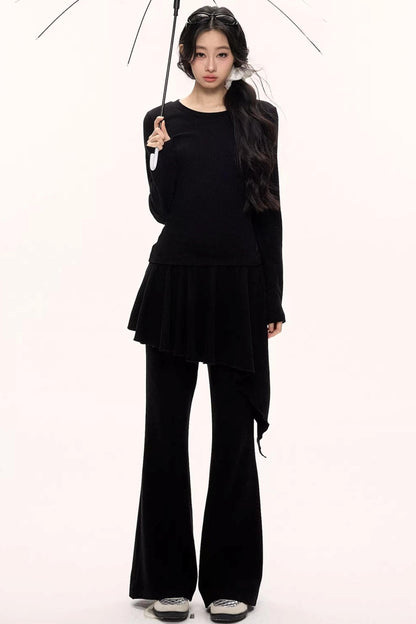 Strawberry Velvet Two-Piece Set-Up