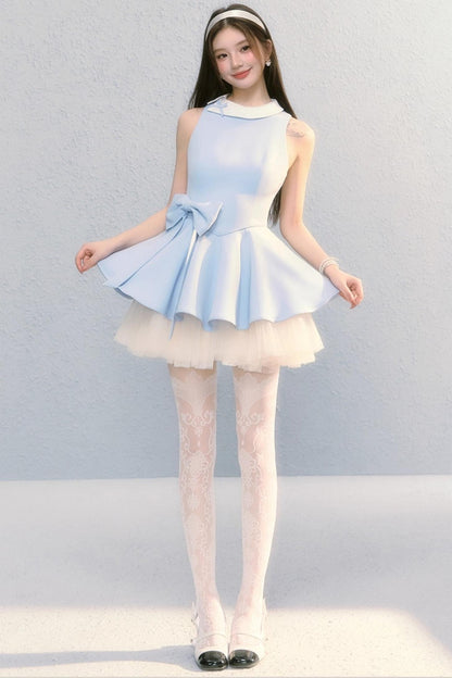 Fugitive Princess Mesh Panel Ballet Dress
