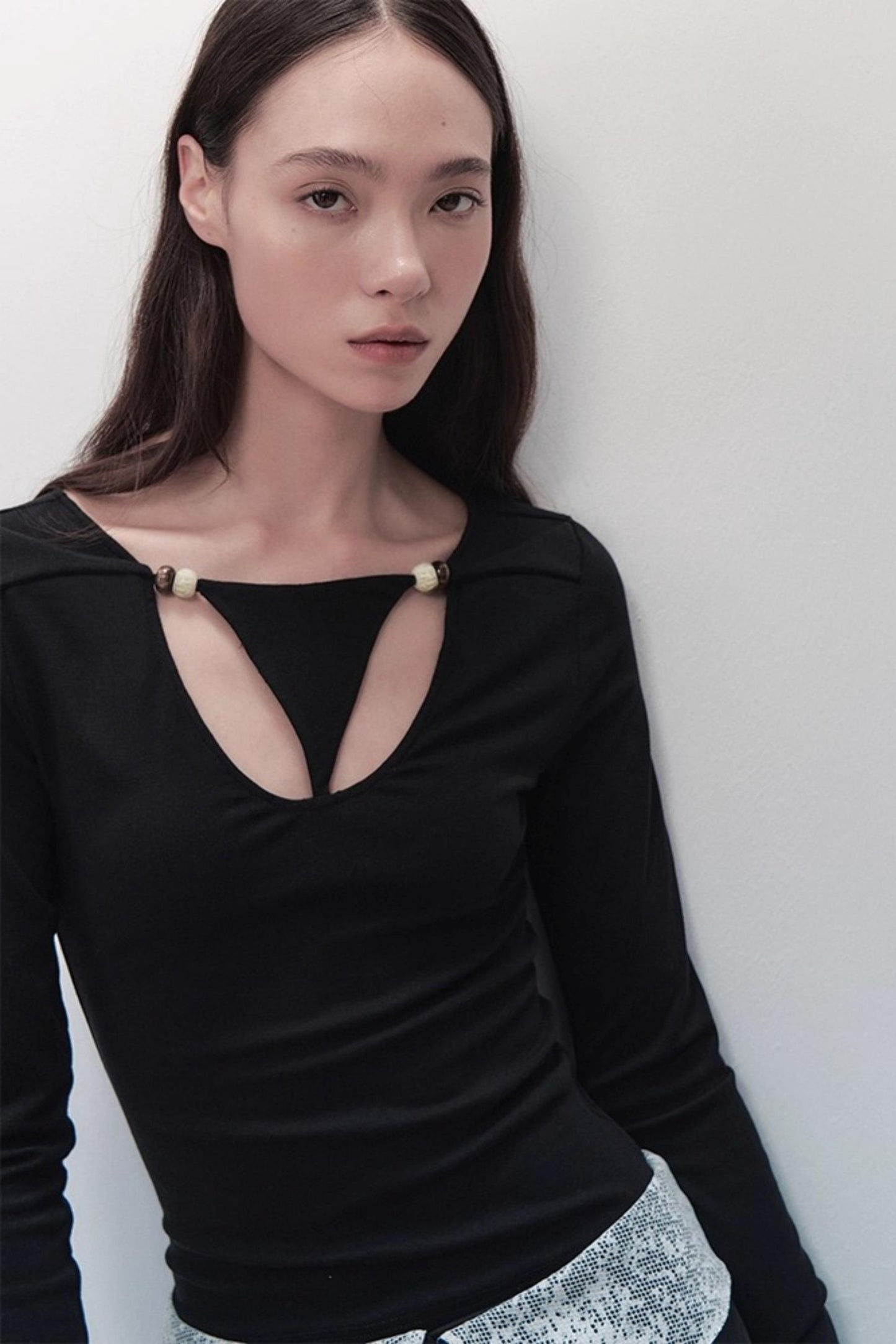 Shadow Rhyme Knit Top