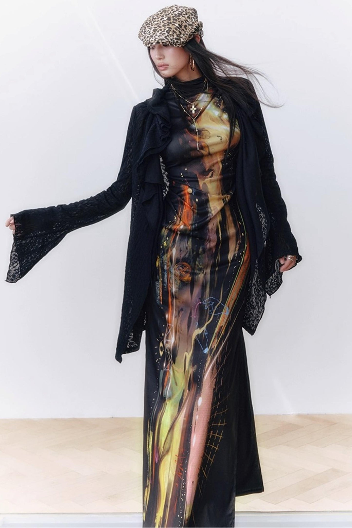 Night City Cheongsam Dress