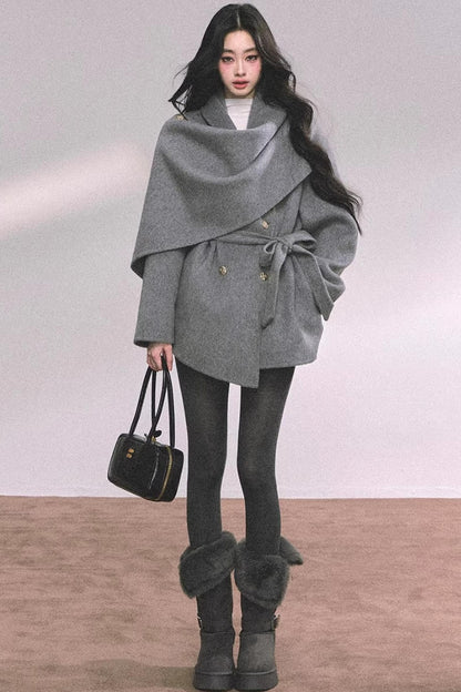Hepburn Double-Sided Wool Coat