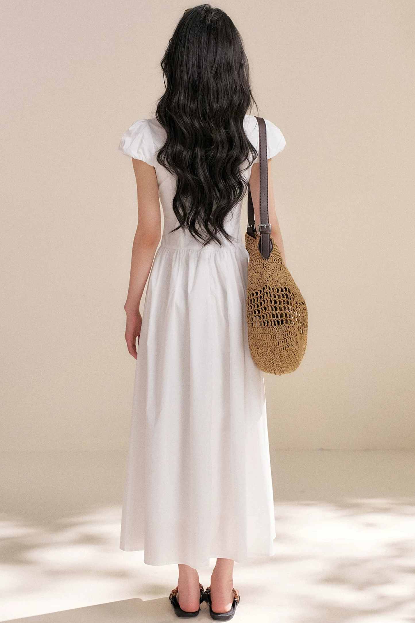 Lace Patchwork A-Line Dress