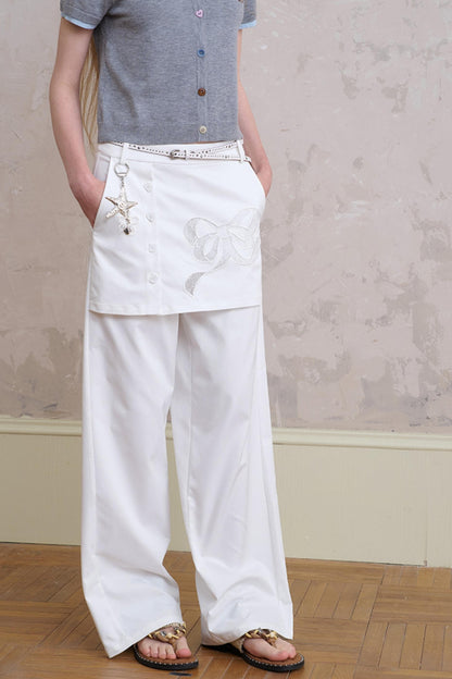 Summer Lace Skirt-Pants