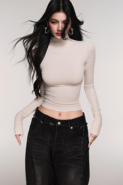 Romantic High Stretch Slim Top