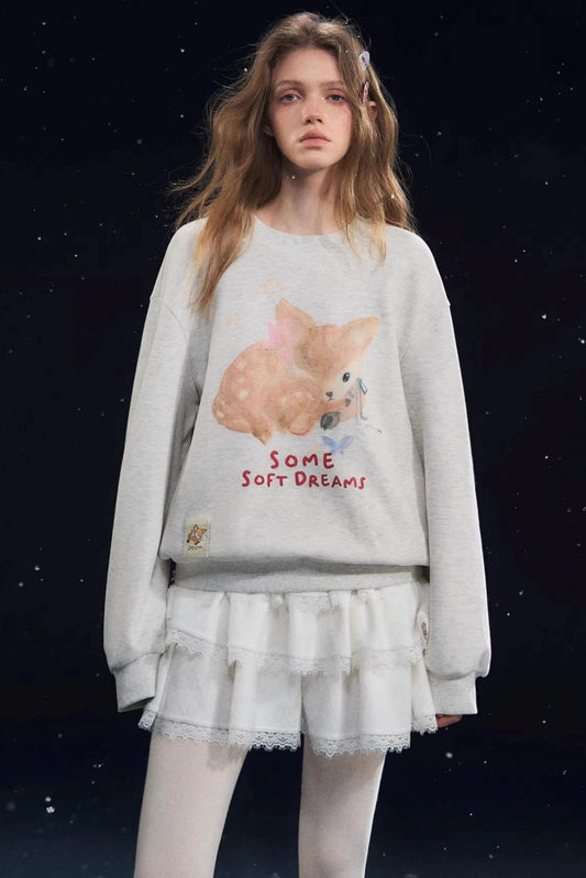 Little Deer Whisper Sweatshirt