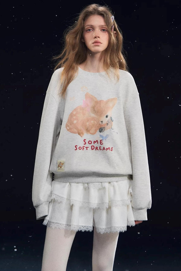 Little Deer Whisper Sweatshirt