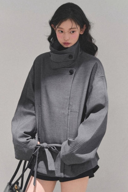 First Snow Turtleneck Coat