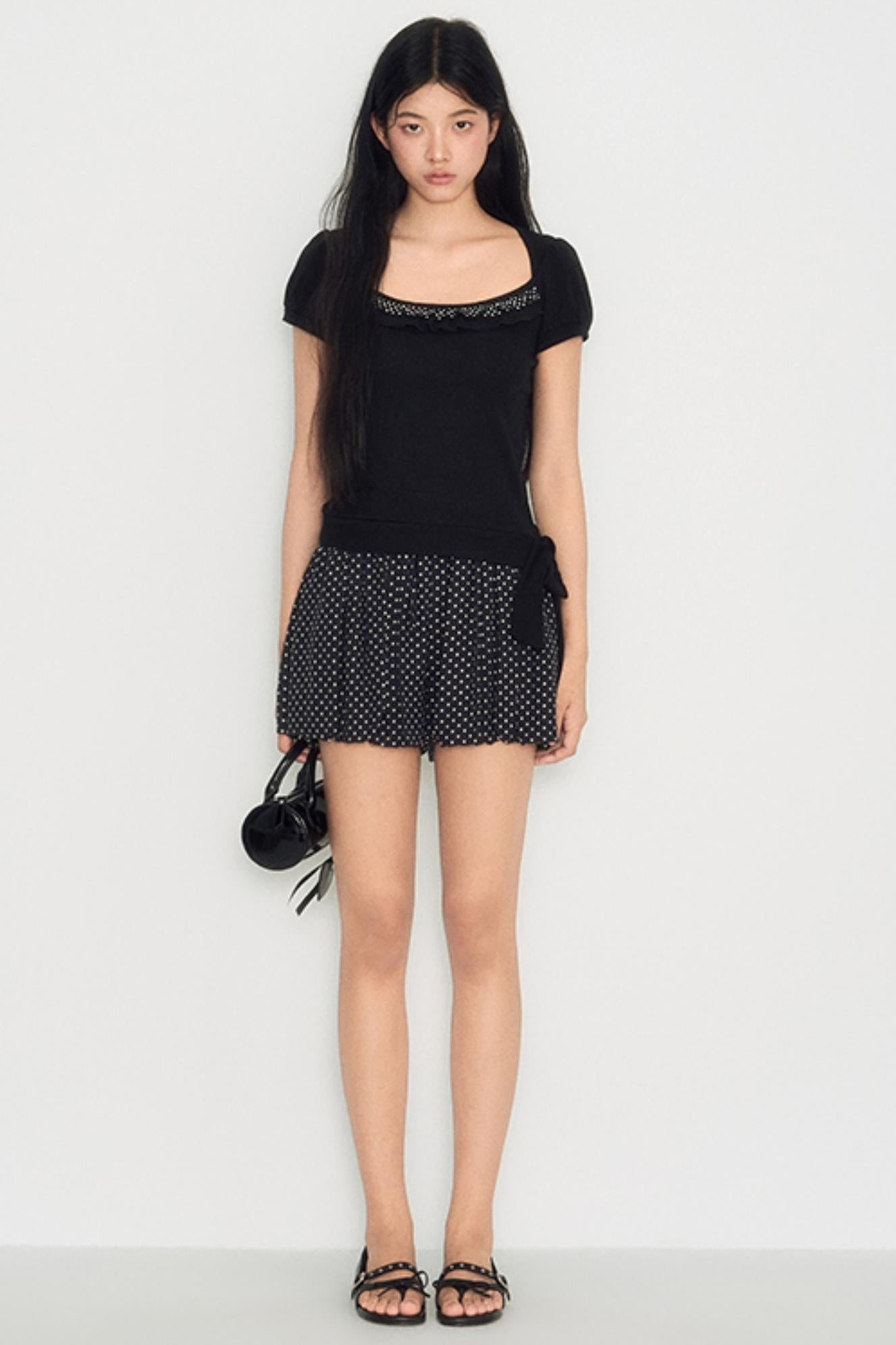 Nap Doll Collar Shirt Set-Up