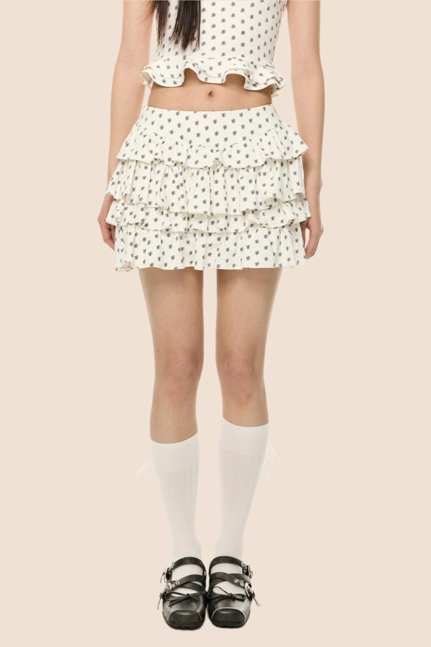 White Cardigan Set-Up