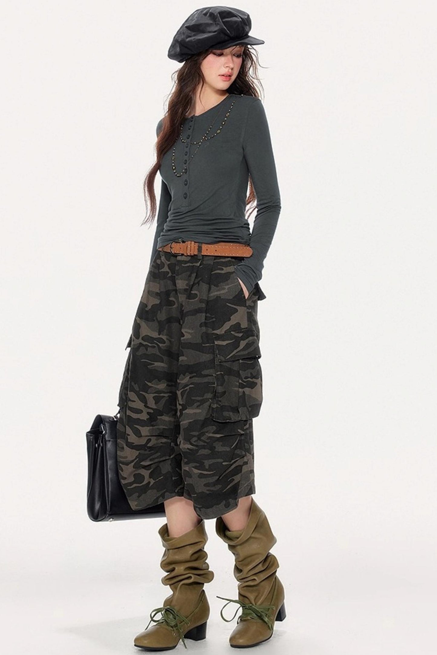 Basic Slim Long Sleeve T-Shirt