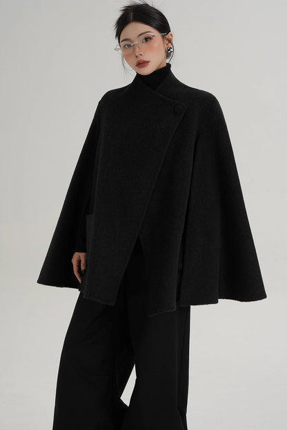 Woolen Cape Coat