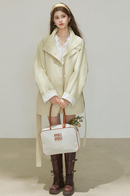 Autumn Silhouette Trench Coat