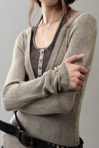 Genesis V-Neck Knitted Base Shirts