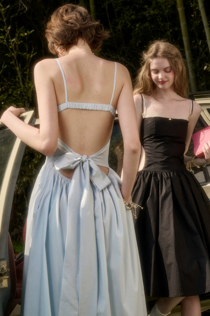 Babyblaues Baumwoll-Feenkleid