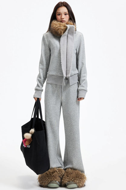 Autumn Fleece-Lined Jacket Set-Up