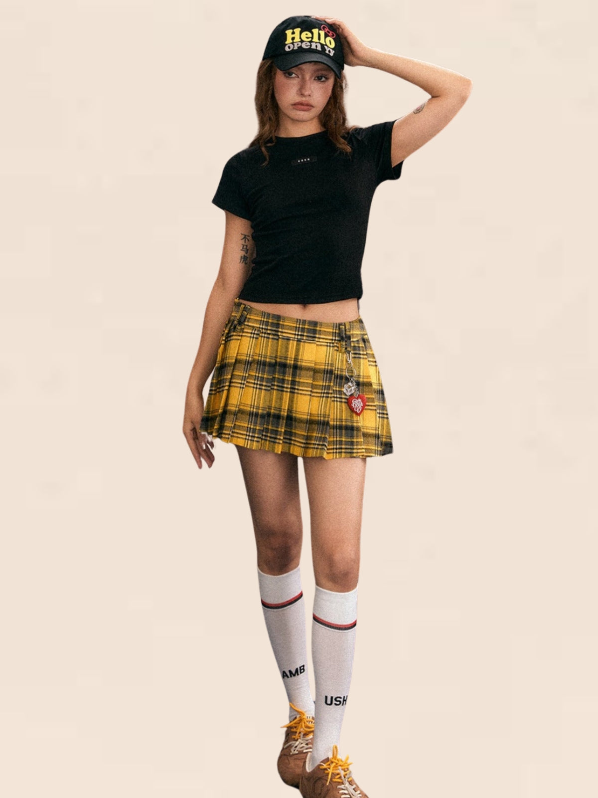 American Retro Yellow Skirt