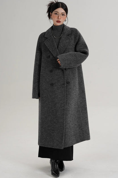 Textured Wool Suit Coat