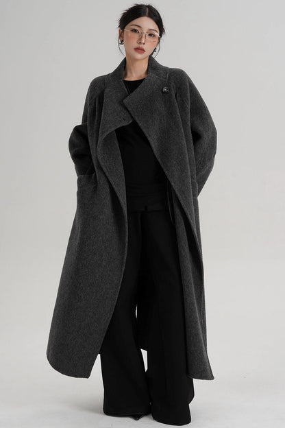 Elegant Wool Reversible Jacket