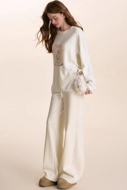 Hand-Painted Pony Print T-Shirt