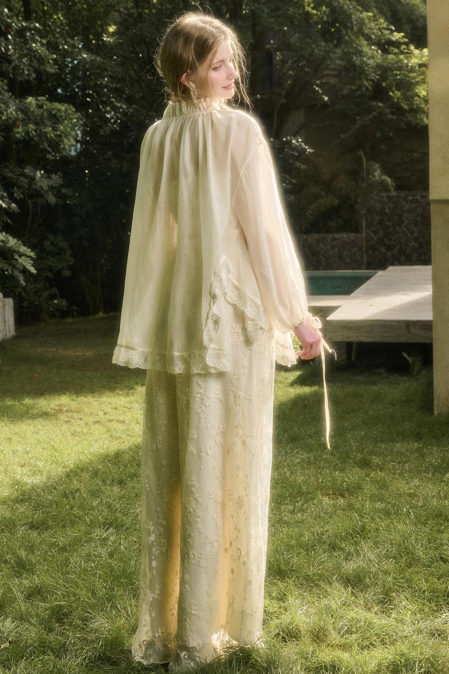 Galaxy Lace Shirt Jacket