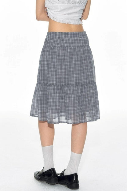 Summer Cake Mesh Skirt