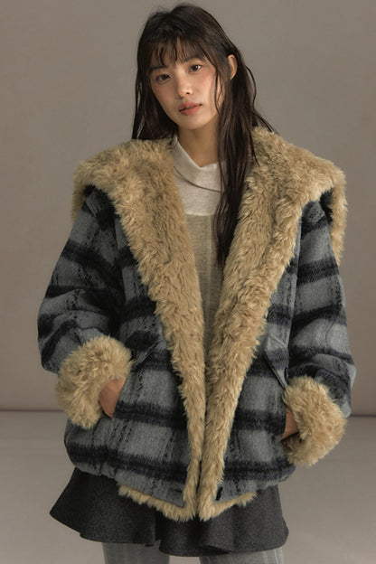 Sea Painter Navy Plaid Jacket