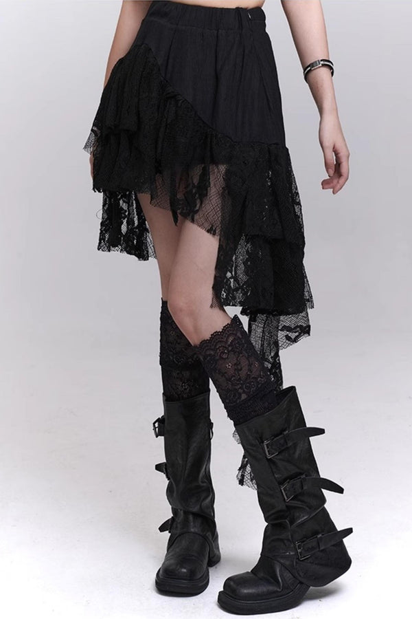 Summer Lace Halter Skirt