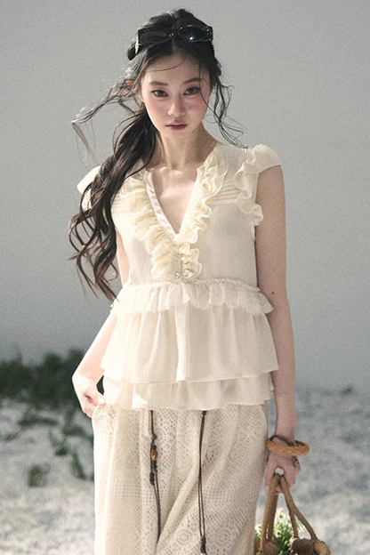 Heartlight Ruffled Blouse