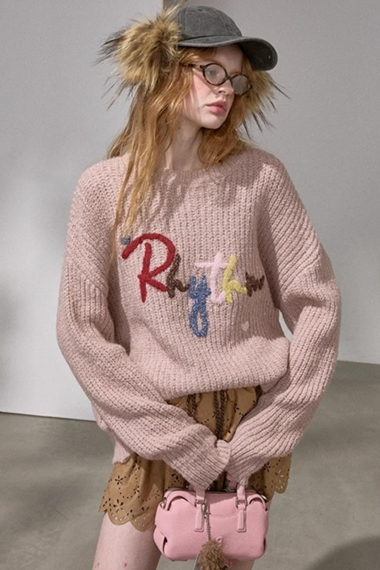 Cloud-Like Knit Pullover Sweater