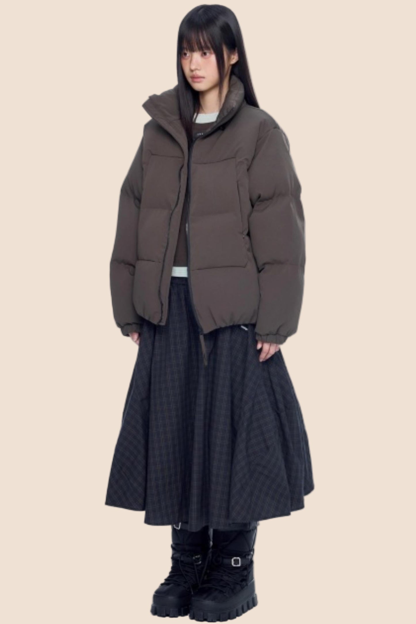 Stand-Up Collar Cotton Jacket