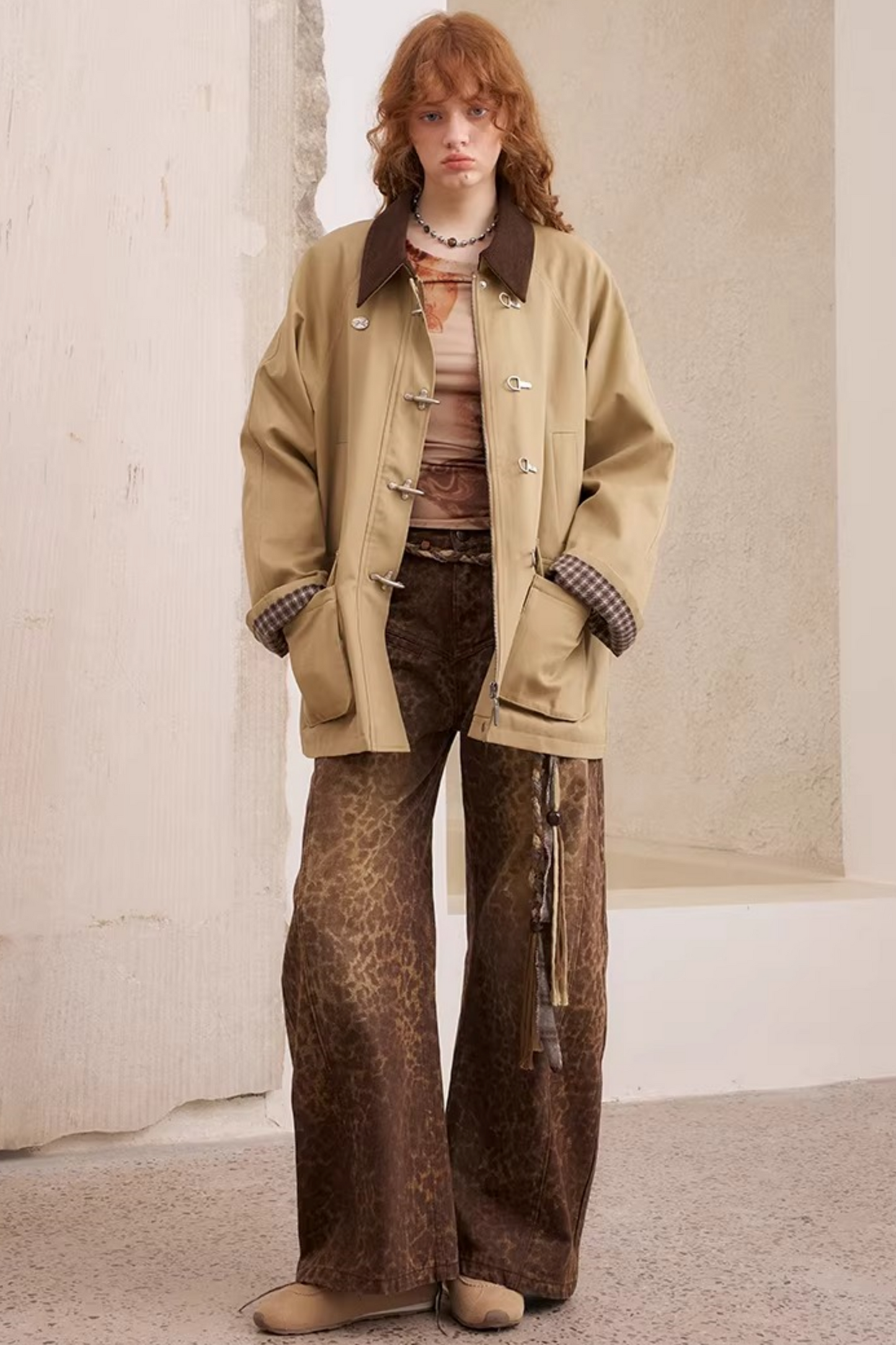 후드 재킷 작업복 세트