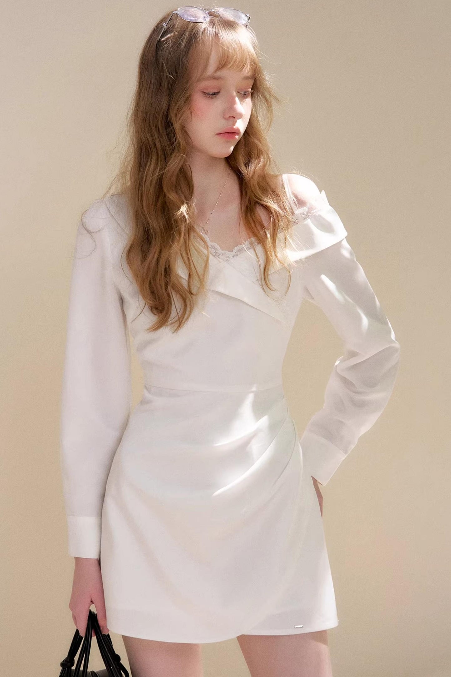 Romantic Lace Off-Shoulder Dress