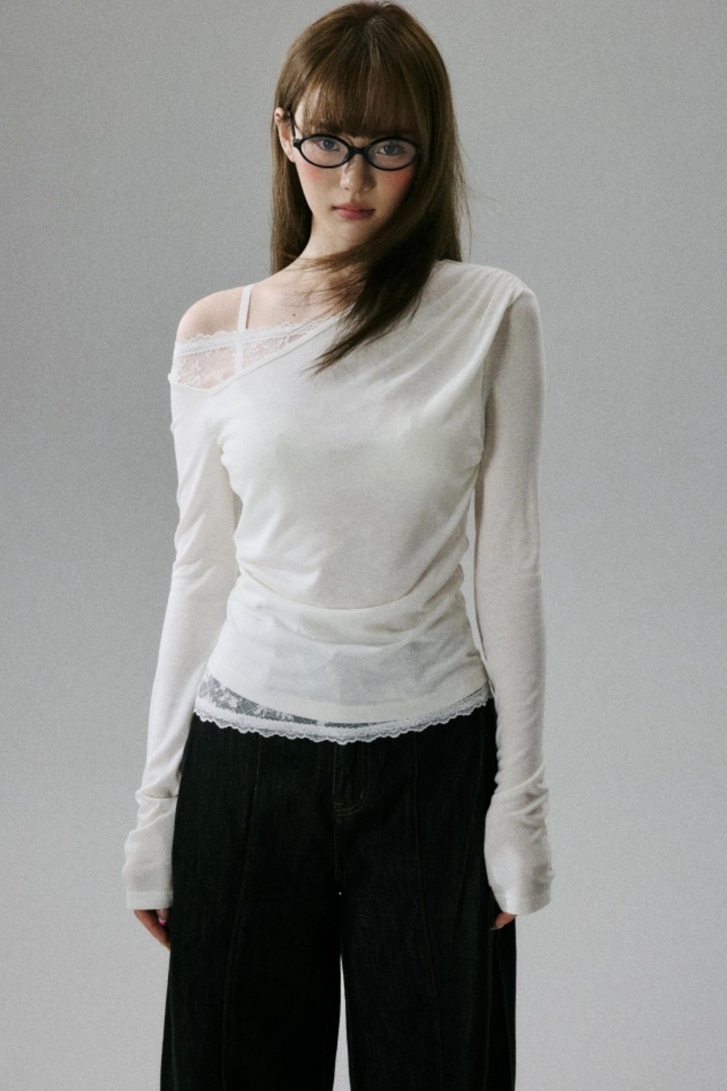 Elegant Sheer T-Shirt