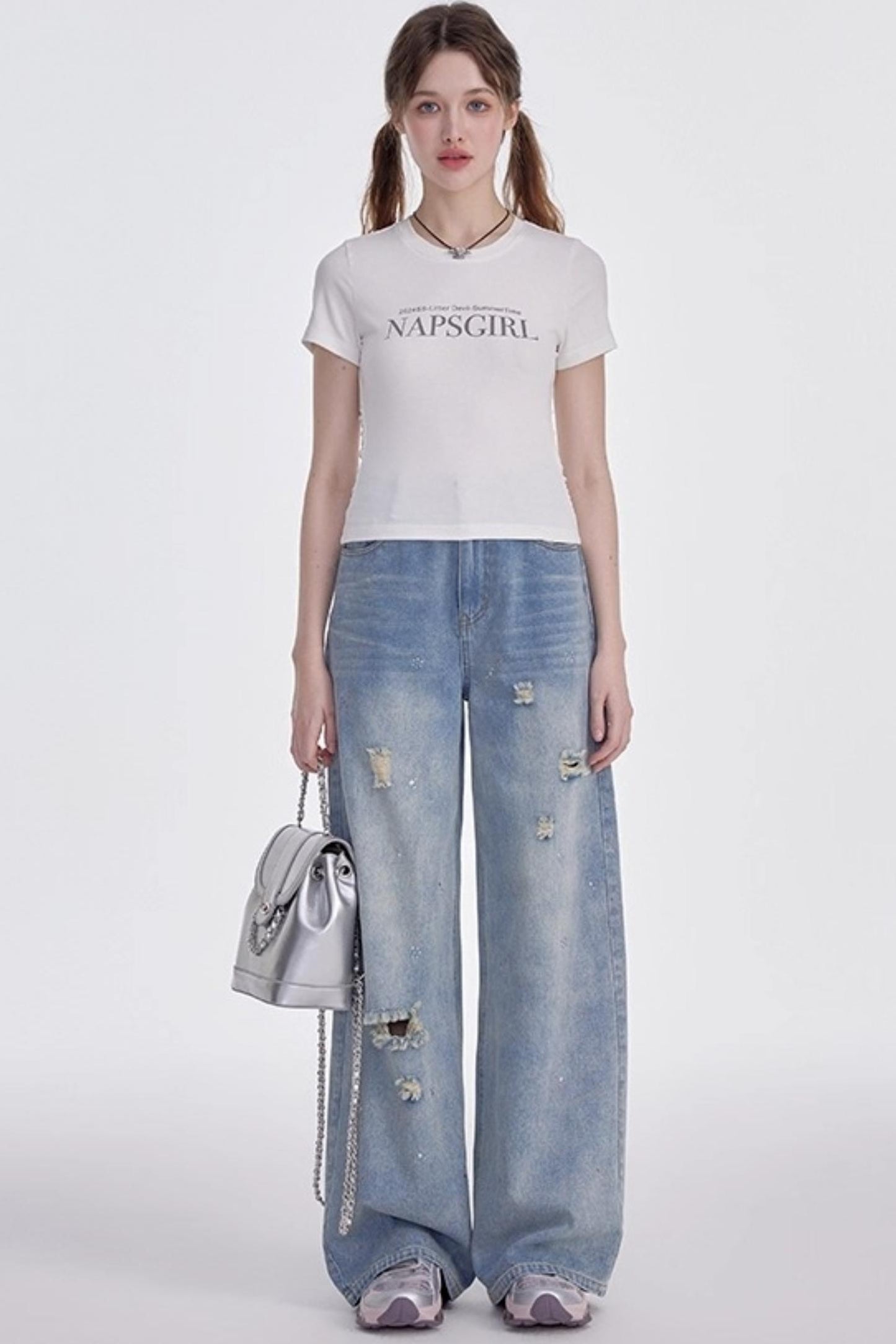 Light Blue Diamond Jeans