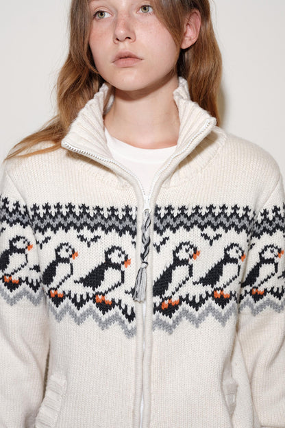 Isle Apricot Wool Sweater