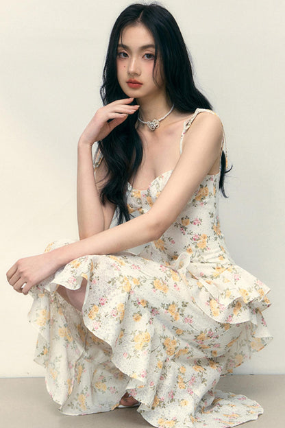 Yellow Rose Cami Dress