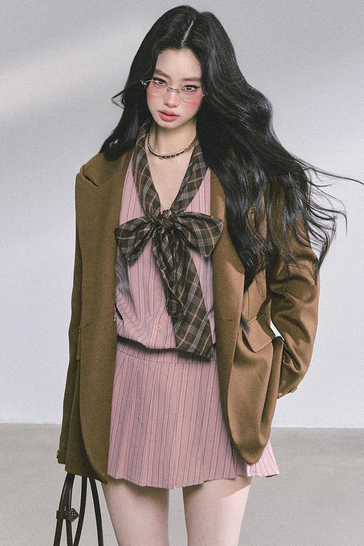 Hailey Miu Stripe Dress