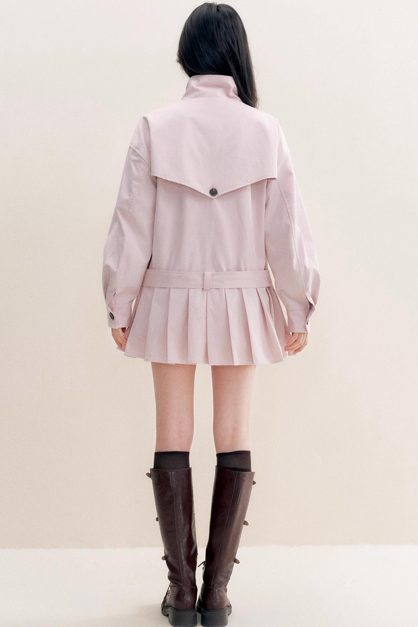 Geek Chic Lace Trench Coat