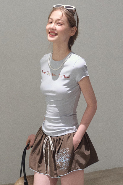 Copper Umbrella Skirt