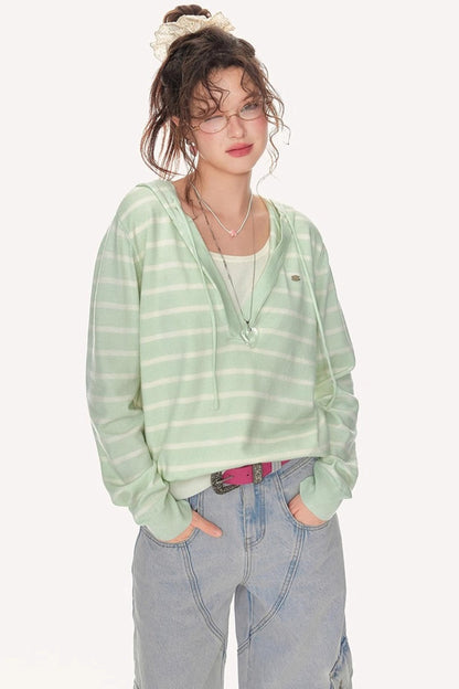 Striped Pullover Sweater