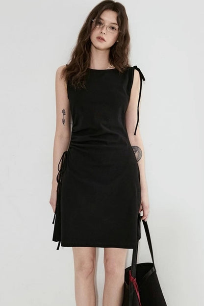 Asymmetric Knit Dress