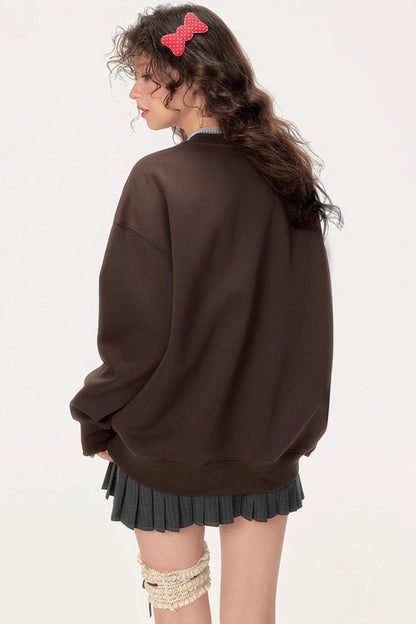 Casual Loose Sweet Pullover Top