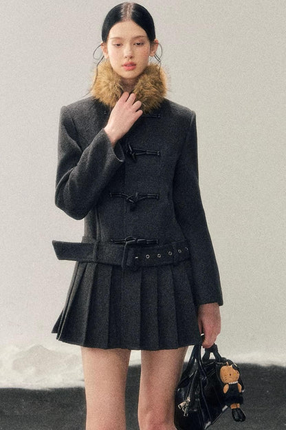 Whispers of Winter Woolen Coat