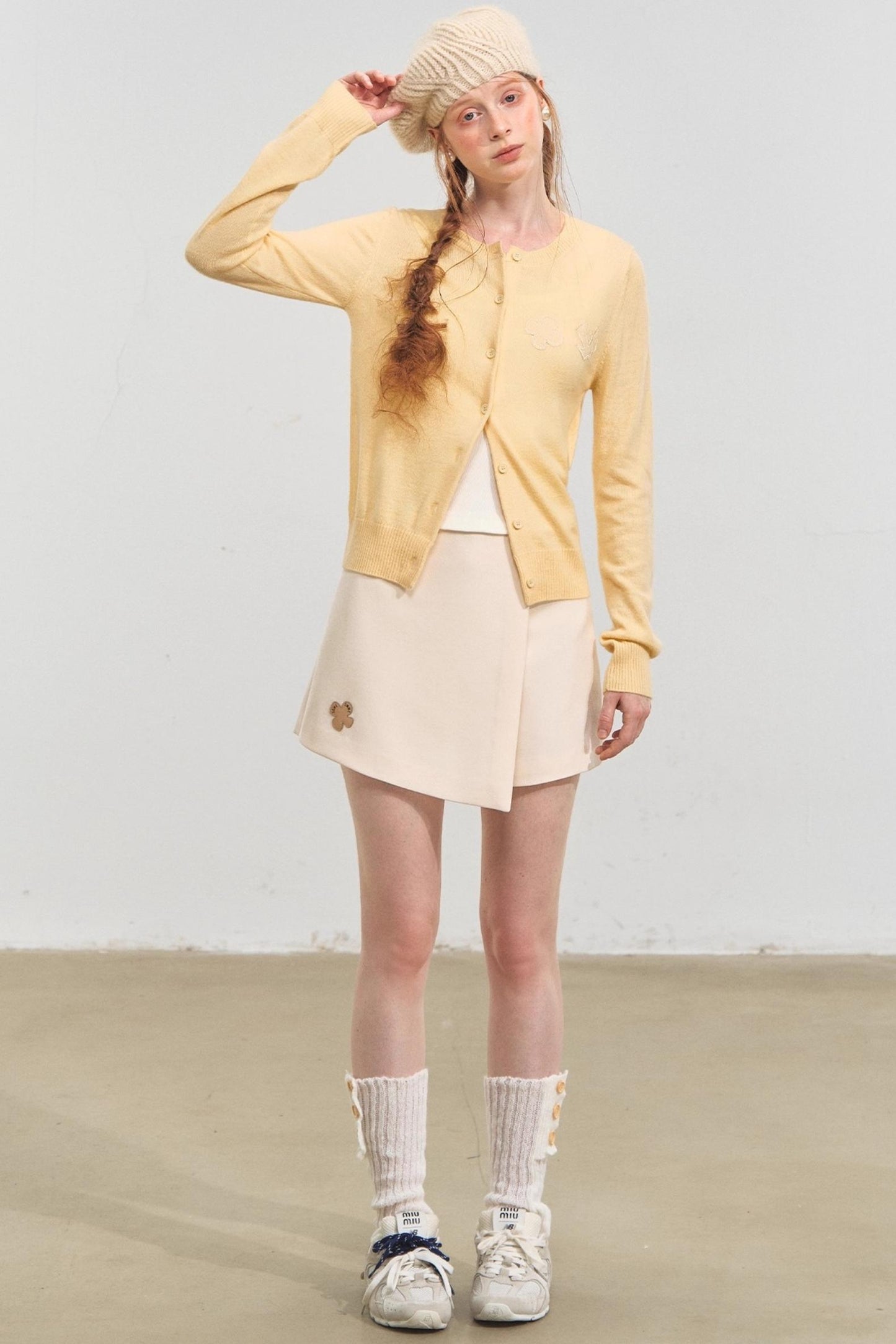 Fun Flower Culottes Skirt