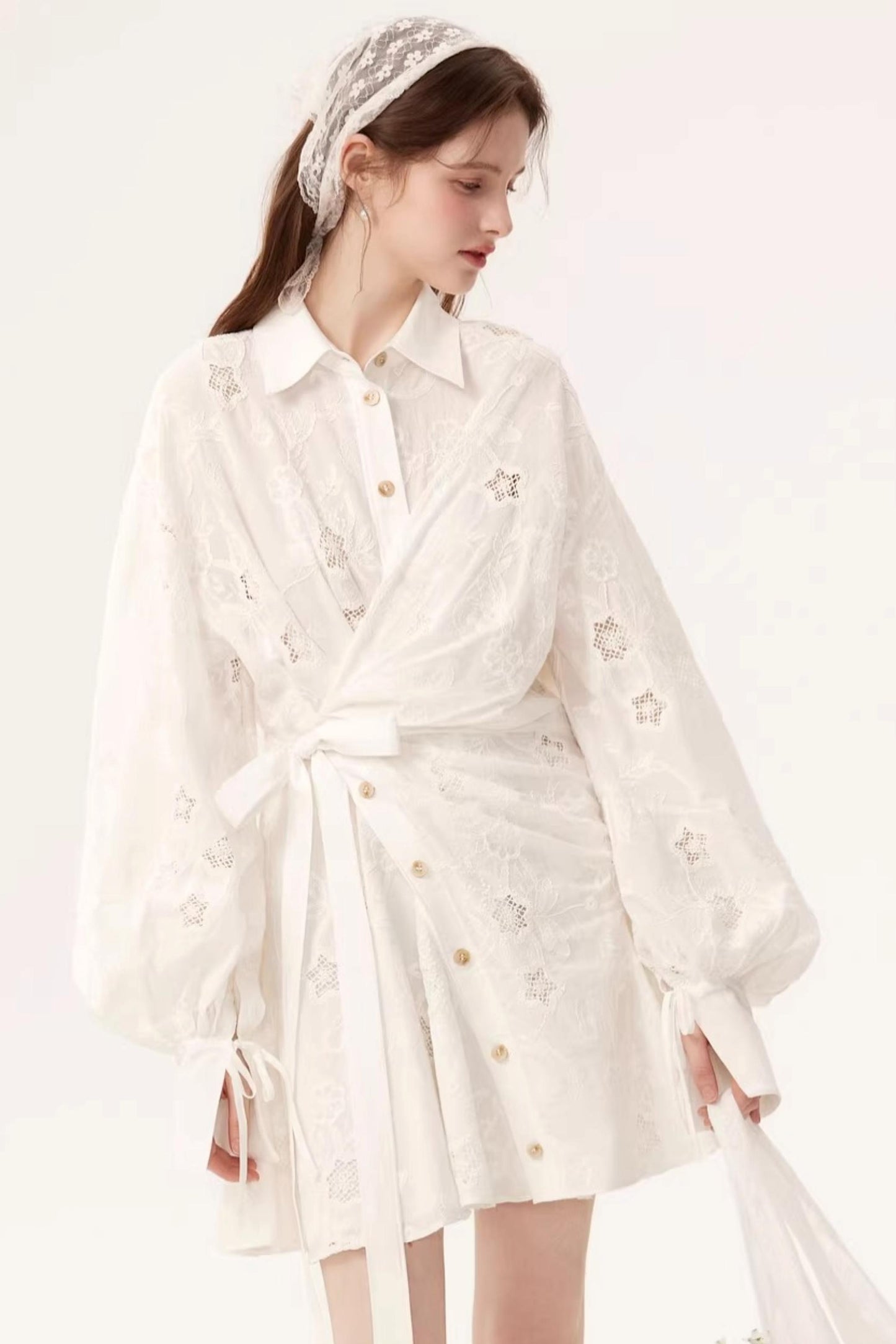 Three-Dimensional Embroidery Dress