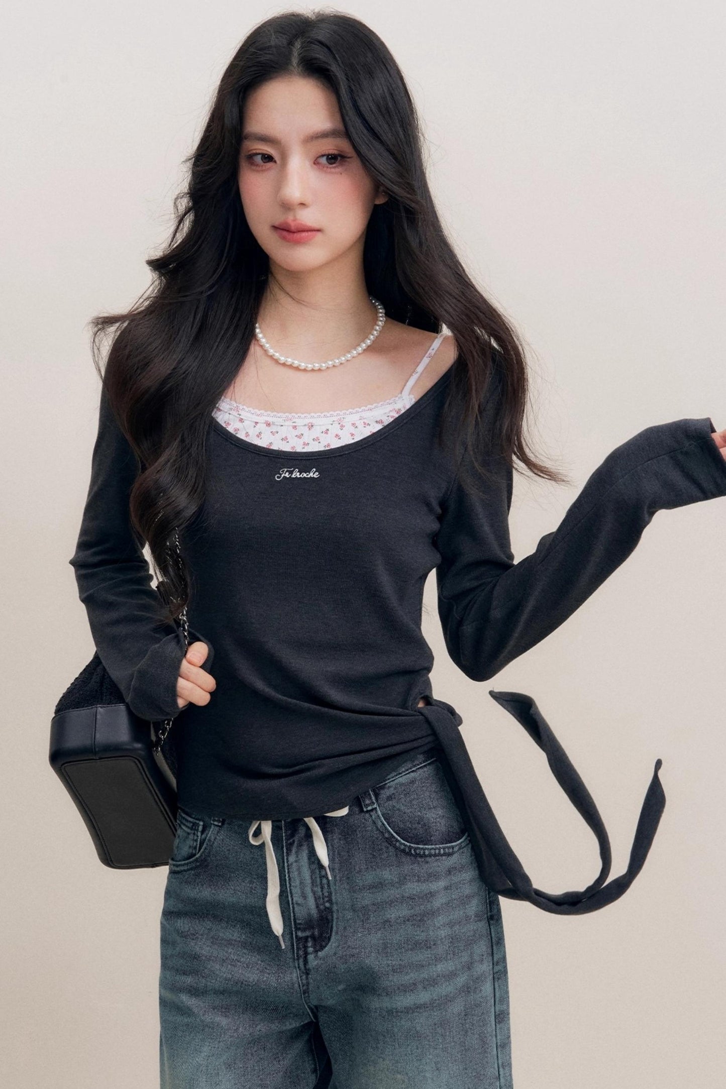 Lazy Lace Long Sleeve Base Layer Top Set