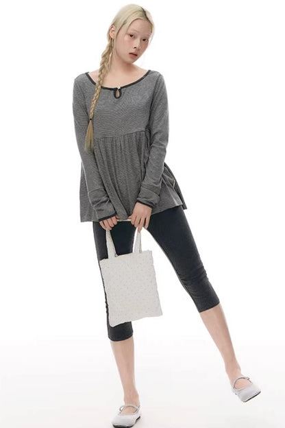 Color-Blocked Knit Sweater