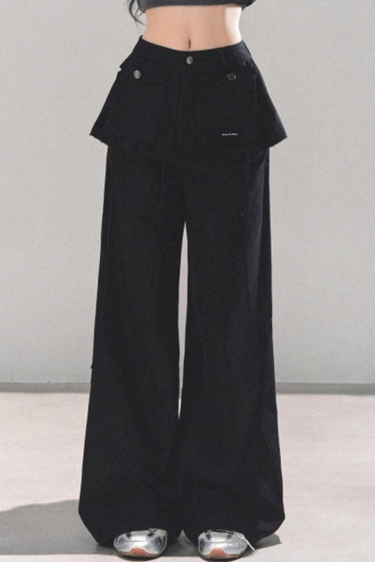 Bella Wide-Leg Workwear Pants
