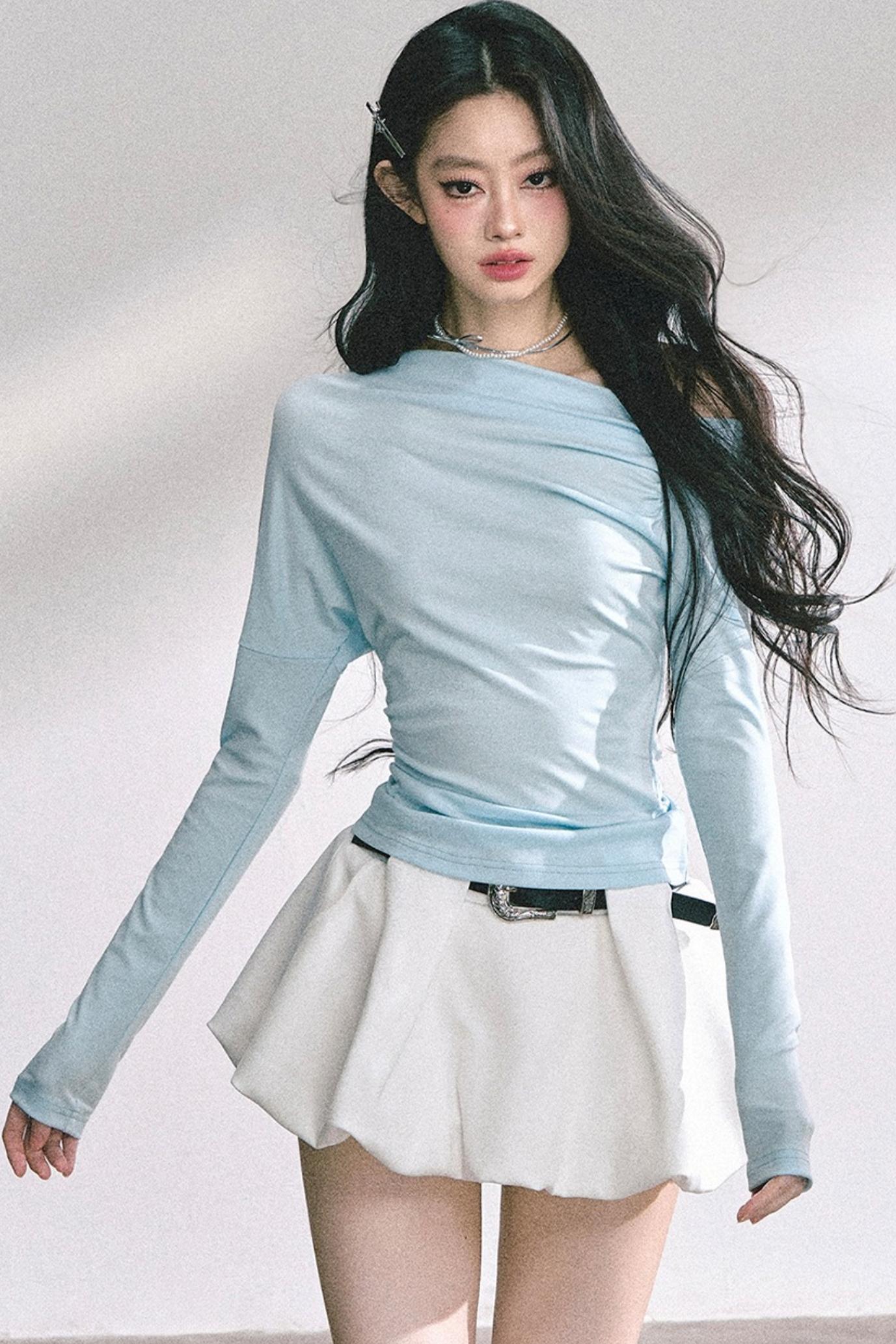 Korean Minimalist Top
